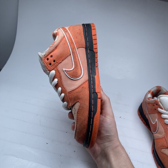 Concepts x Nike Dunk Low SB Orange Lobster - Size 4 US - FD8776 800 - Picture 8 of 16
